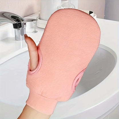 3 Sets of Double-Sided Decontamination Bath Gloves Coarse Sand\u002FFine Sand Optional, Strong Exfoliation, Back Rub Bath Home