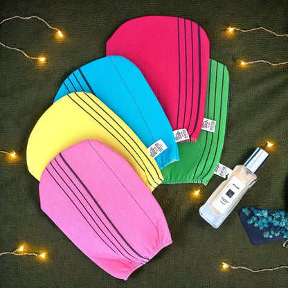 20 Double Exfoliating Shower Gloves - A Soft Glove Towel For Body Scrubs And Massages, A Must-have Bath Accessory